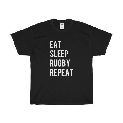 Eat Sleep Rugby - Unisex Tee - Image 3