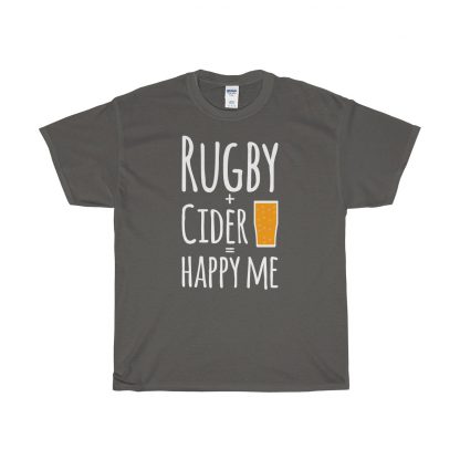 Rugby + Cider - Unisex Tee - Image 8