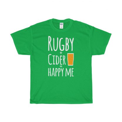 Rugby + Cider - Unisex Tee - Image 6