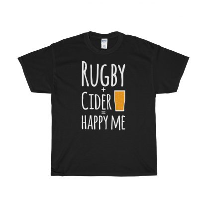 Rugby + Cider - Unisex Tee - Image 2