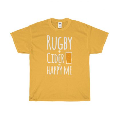 Rugby + Cider - Unisex Tee - Image 9