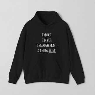 Funny Rugby Mum Hoodie