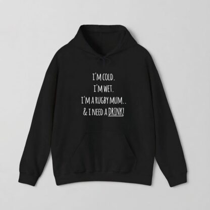 Funny Rugby Mum Hoodie