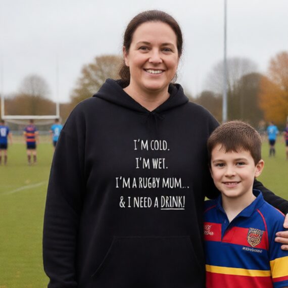 Rugby Mum - Hoodie - Image 3