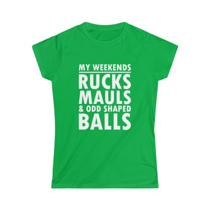 My Weekends – Fitted Tee - Image 3