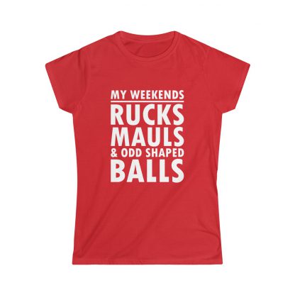 My Weekends – Fitted Tee - Image 6