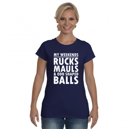My Weekends – Fitted Tee - Image 7