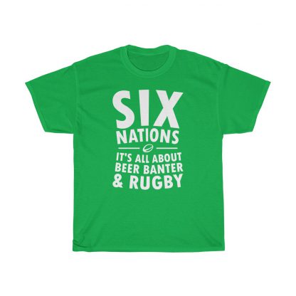 Beer, Banter & Rugby - Unisex Tee - Image 2