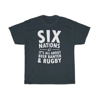 Beer, Banter & Rugby - Unisex Tee - Image 3