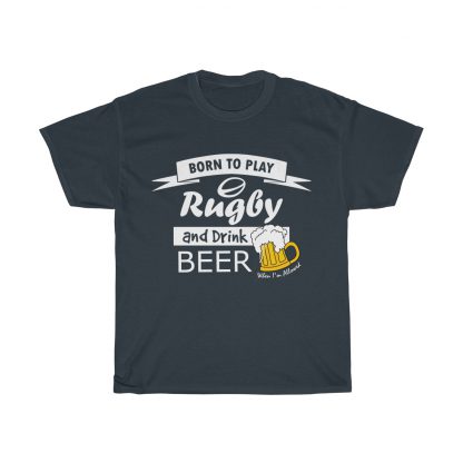 Born To Play Rugby - T Shirt - Image 2