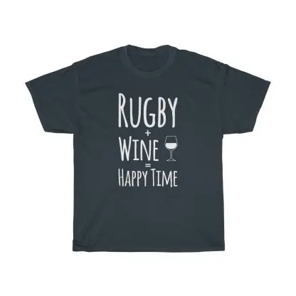 Rugby + Wine = Happy Time