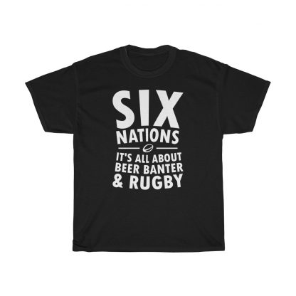 Beer, Banter & Rugby - Unisex Tee - Image 5