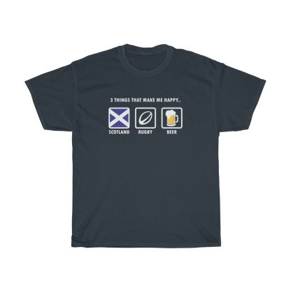 Scotland, Rugby, Beer - Unisex Tee - Image 2