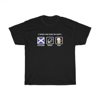 Scotland, Rugby, Beer - Unisex Tee