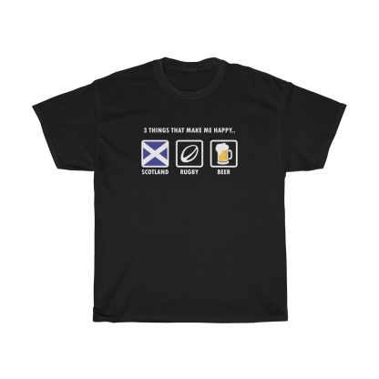 Scotland, Rugby, Beer - Unisex Tee