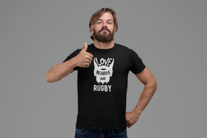 Beards & Rugby - Unisex Tee - Image 6