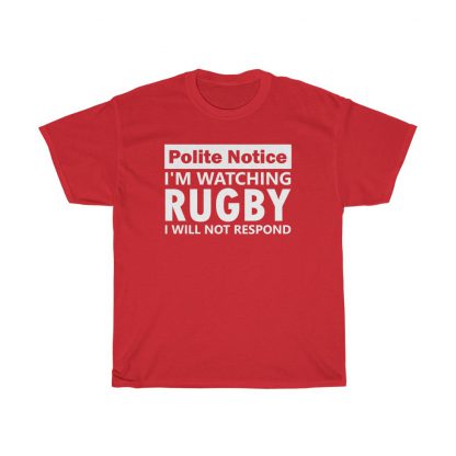 Polite Notice - Unisex Tee - Image 5