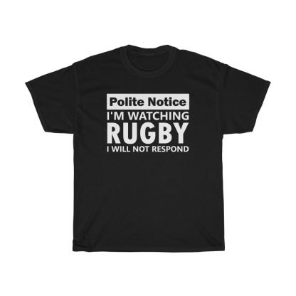 Polite Notice - Unisex Tee - Image 7