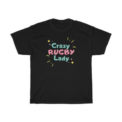 Crazy Rugby Lady - Unisex Tee