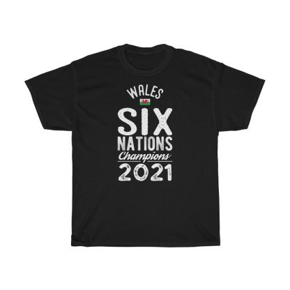 Wales Six Nations 2021 - T-Shirt - Image 3