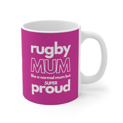 Proud Rugby Mum - Mug - Image 3