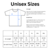Unisex Sizes T Shirt