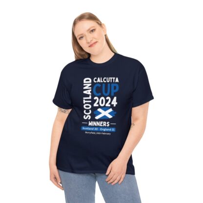 Scotland Calcutta Cup 2024 – Unisex T Shirt - Image 3