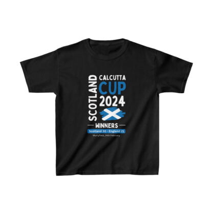 Scotland Calcutta Cup 2024 - Kids T Shirt - Image 3