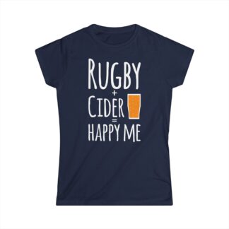 Rugby + Cider - Fitted Tee