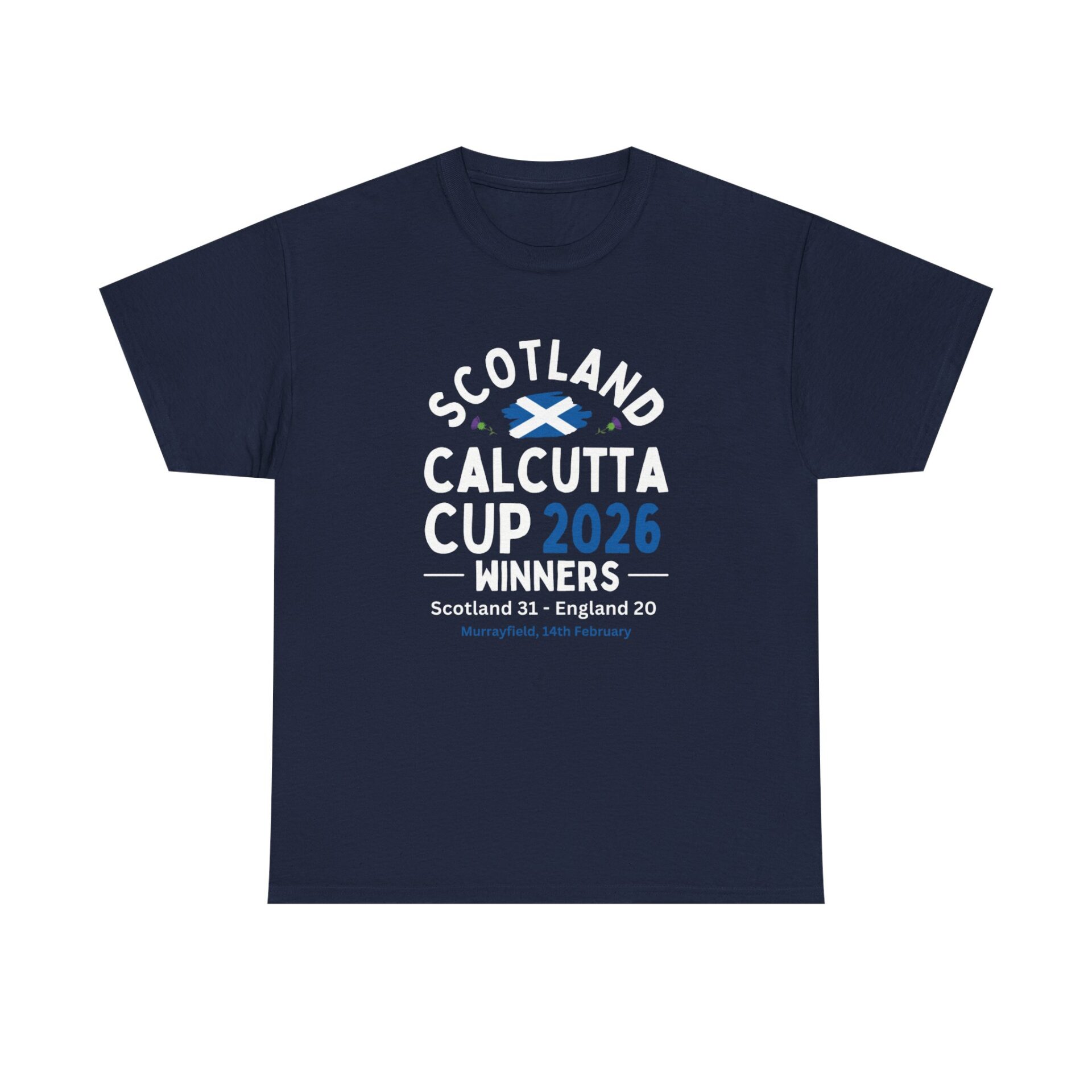 Scotland Calcutta Cup 2026 – Unisex T-Shirt