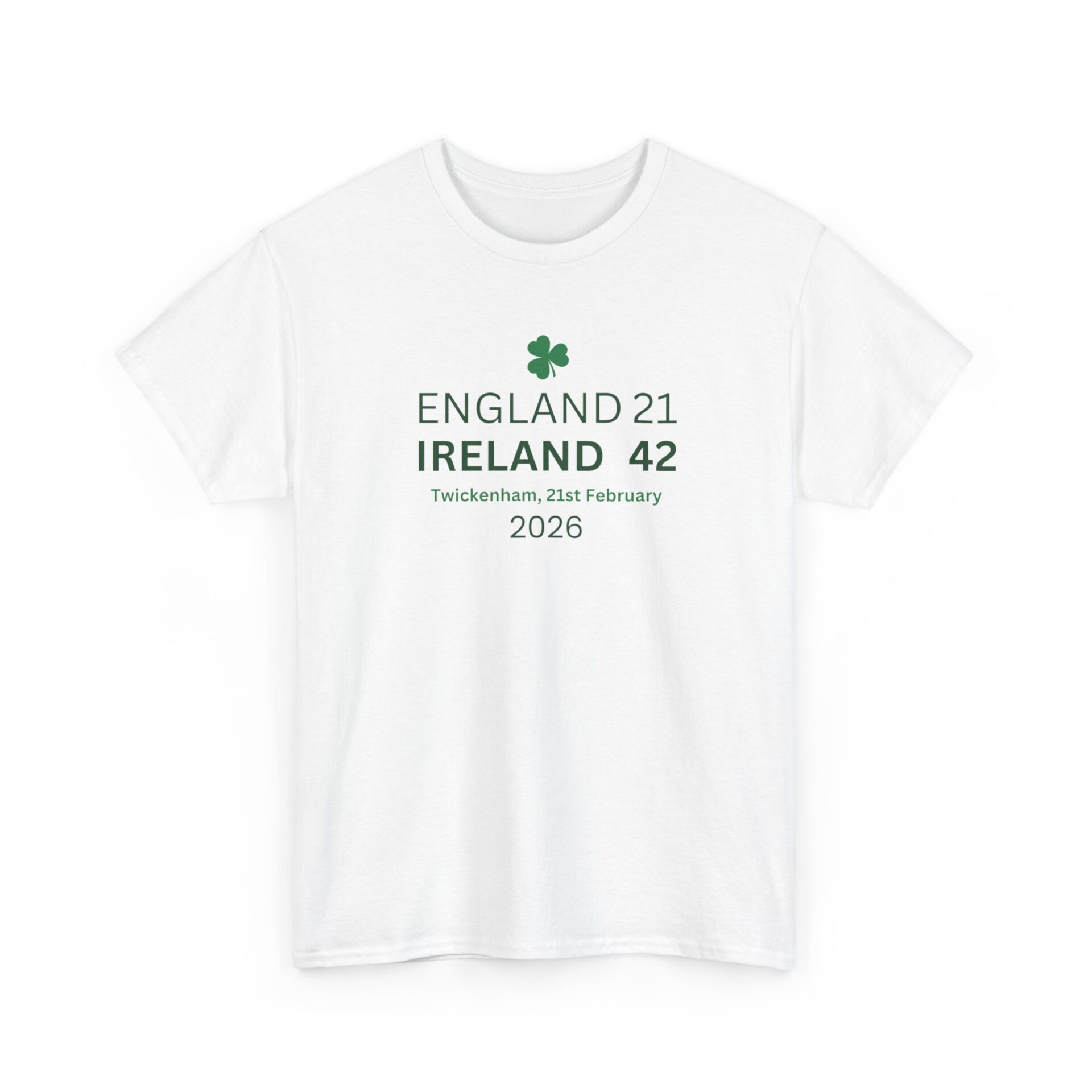 Ireland v England 2026 Score – T-Shirt - Image 3